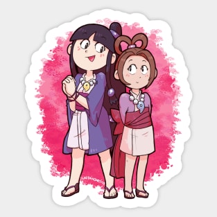 Spirit Mediums ~ Maya and Pearl Sticker